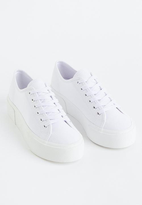 H&M - Platform trainers - white