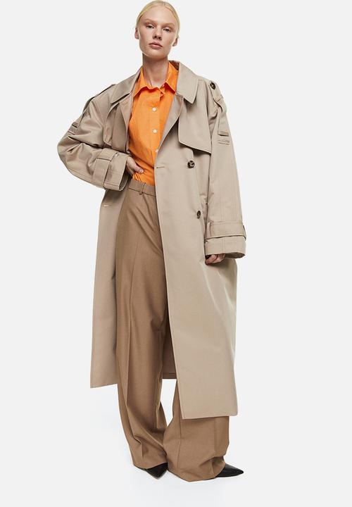H&M - Cotton poplin shirt - orange
