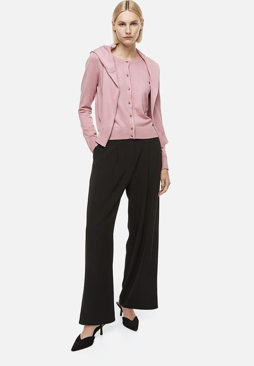 H&M - Fine-knit cardigan - pink