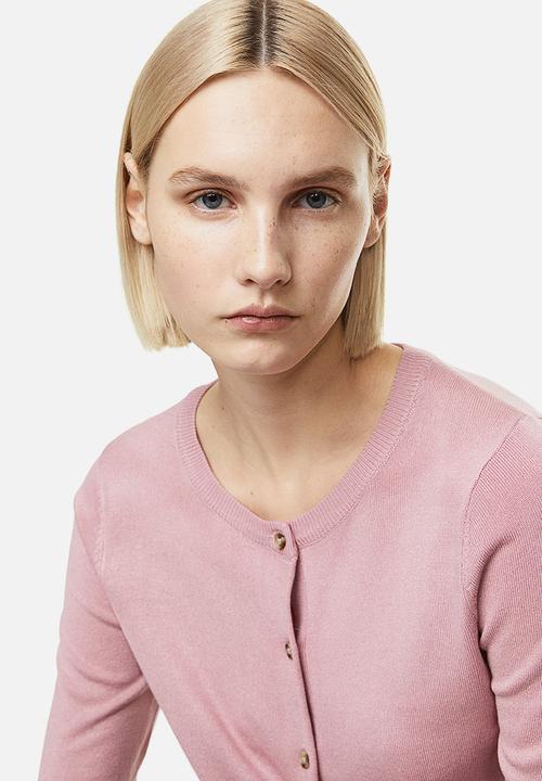 H&M - Fine-knit cardigan - pink