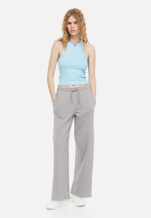 H&M - Cropped vest top - light blue