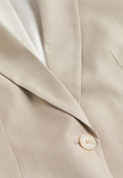 H&M - Fitted jacket - beige