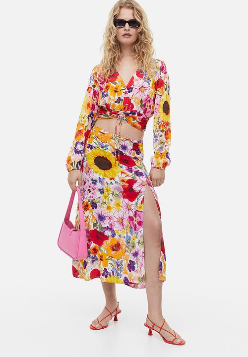H&M - Drawstring blouse - multi