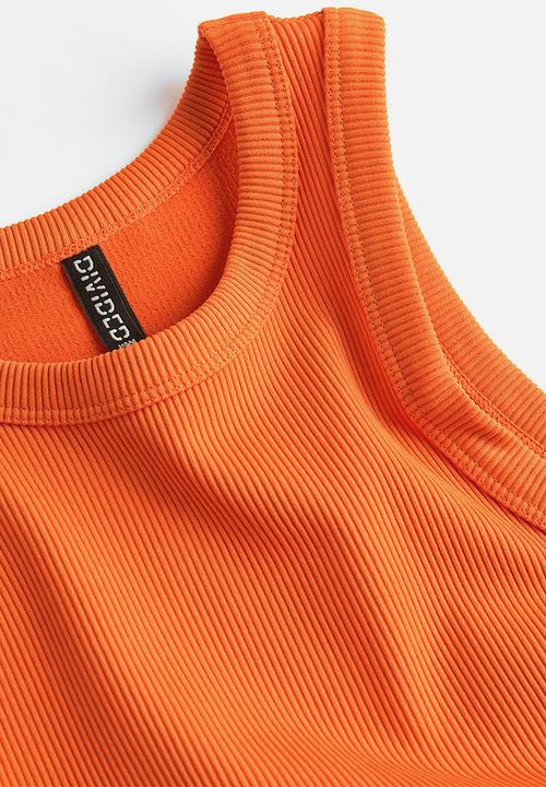 H&M - Cropped vest top - orange