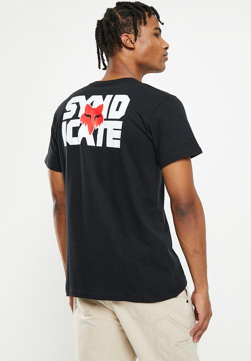 Fox - Syndicate tee - black