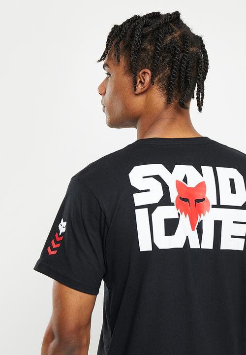 Fox - Syndicate tee - black