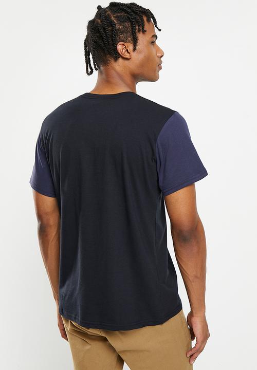 Fox - Bloodline tee - black & blue