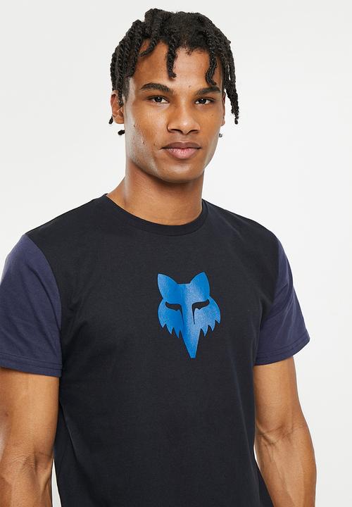 Fox - Bloodline tee - black & blue