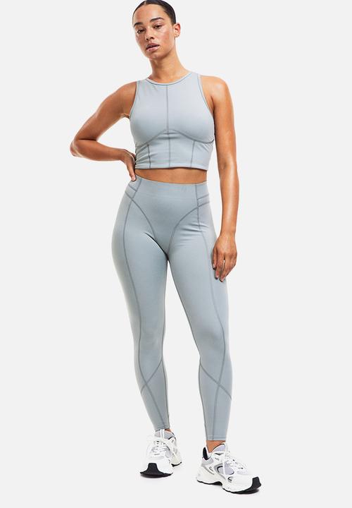 H&M - Drymove™ sports tights - grey