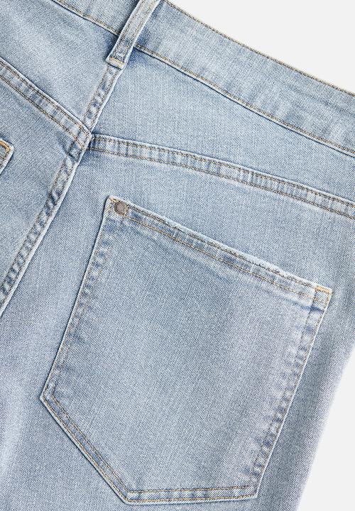 H&M - Curvy fit ultra high ankle jeggings - blue