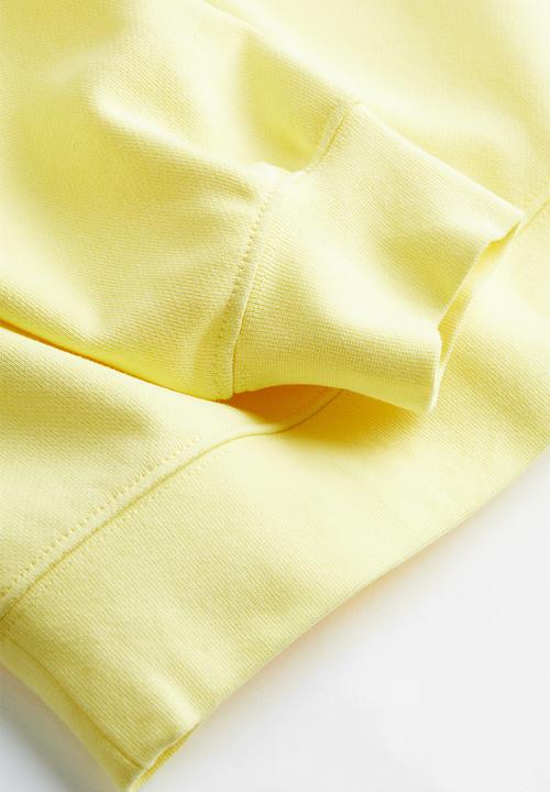 H&M - Printed sweatshirt - light yellow