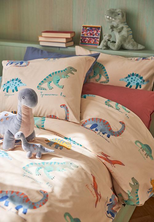 H&M - Dinosaur soft toy - blue brontosaurus 