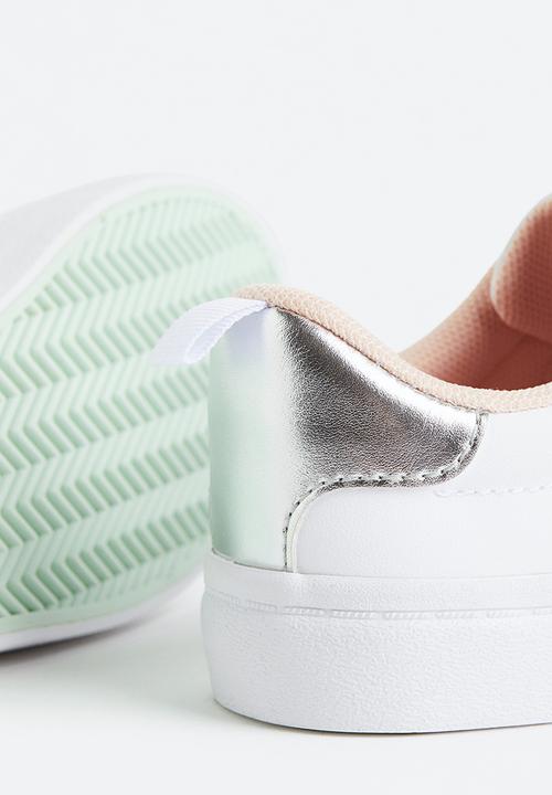 H&M - Trainers - white rainbow