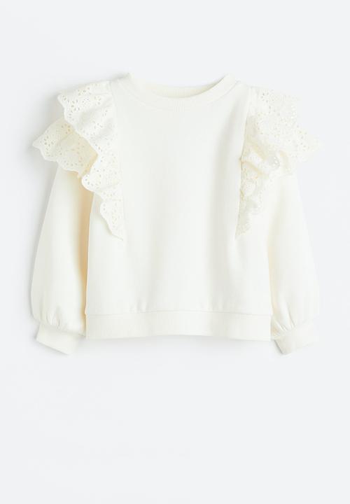 H&M - Sweatshirt - natural white