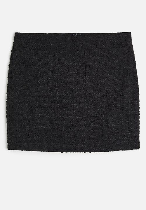H&M - Mini skirt - black