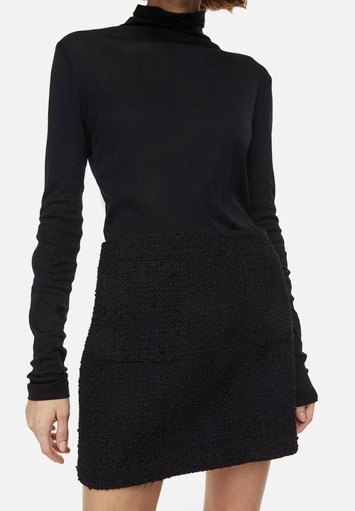 H&M - Mini skirt - black