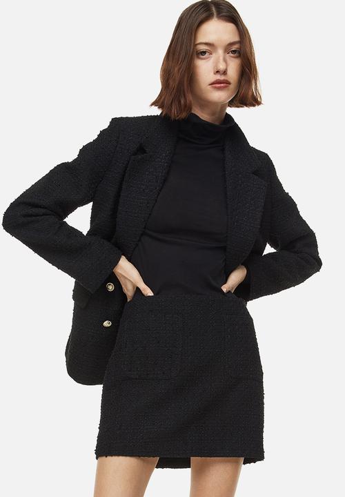 H&M - Mini skirt - black