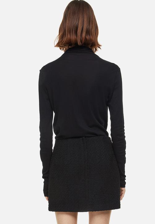 H&M - Mini skirt - black