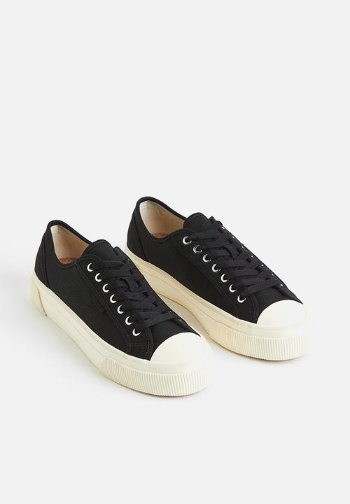 H&M - Canvas trainers - black