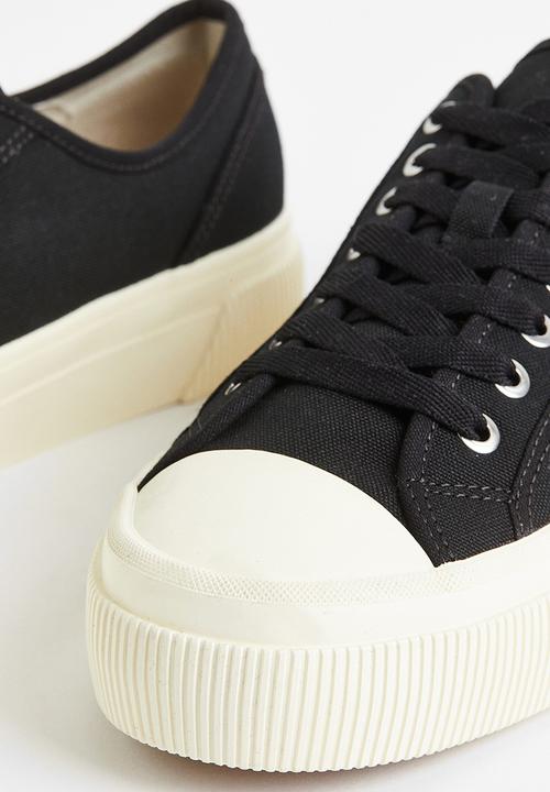 H&M - Canvas trainers - black