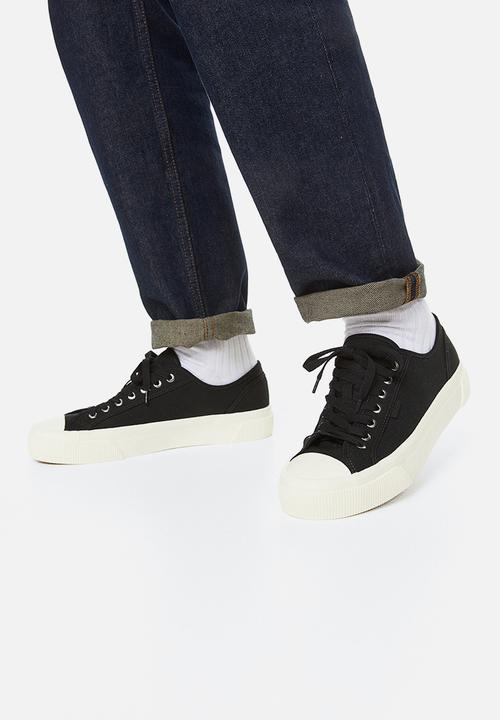 H&M - Canvas trainers - black