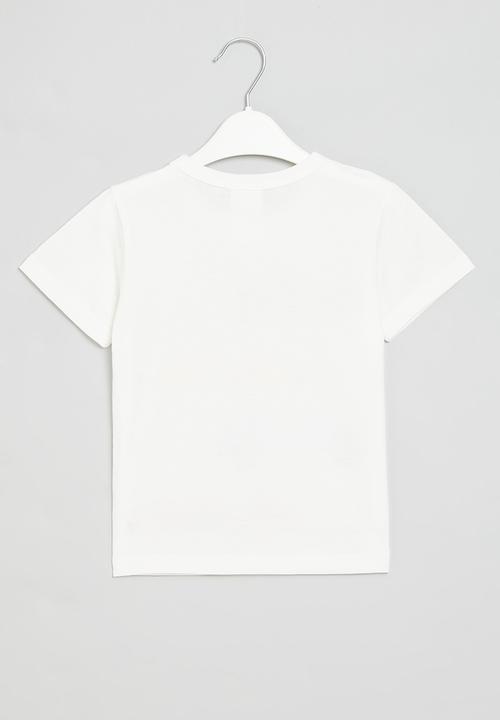 Pop Candy - Printed short sleeve tee - white 