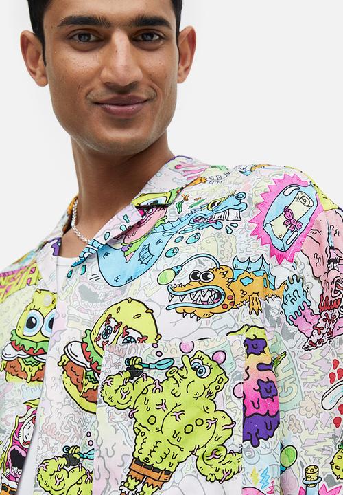 H&M - Relaxed fit patterned resort shirt - multi