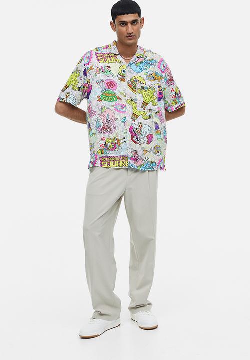 H&M - Relaxed fit patterned resort shirt - multi