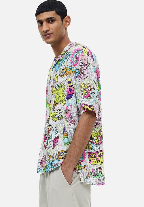 H&M - Relaxed fit patterned resort shirt - multi