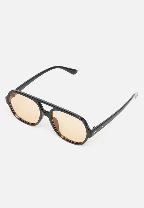 Superbalist - Wyatt avaitor sunglases - yellow & black