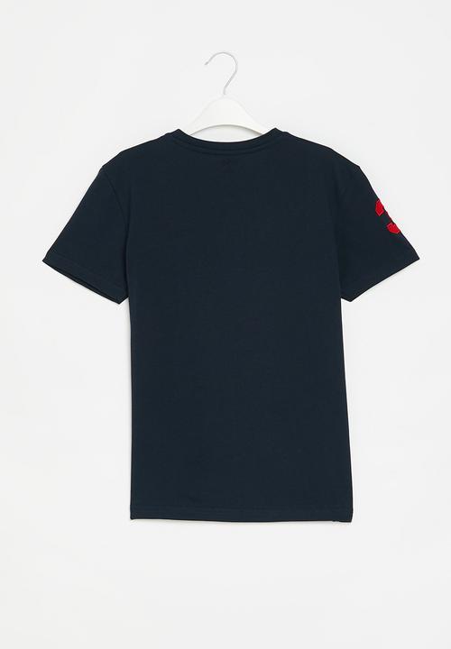POLO - Boys james v neck tee - navy