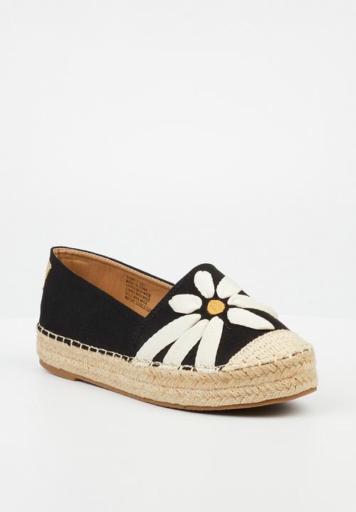 Viabeach - Ivory 1 espadrille - black