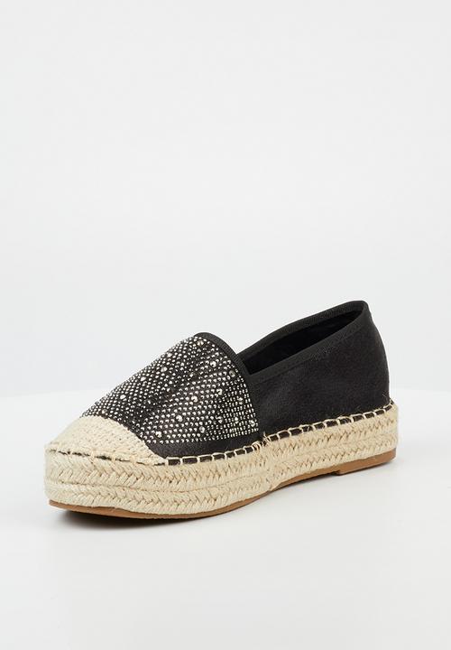 Viabeach - Ivory 2 espadrille - black