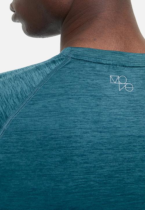 H&M - Drymove™ sports top - dark turquoise marl