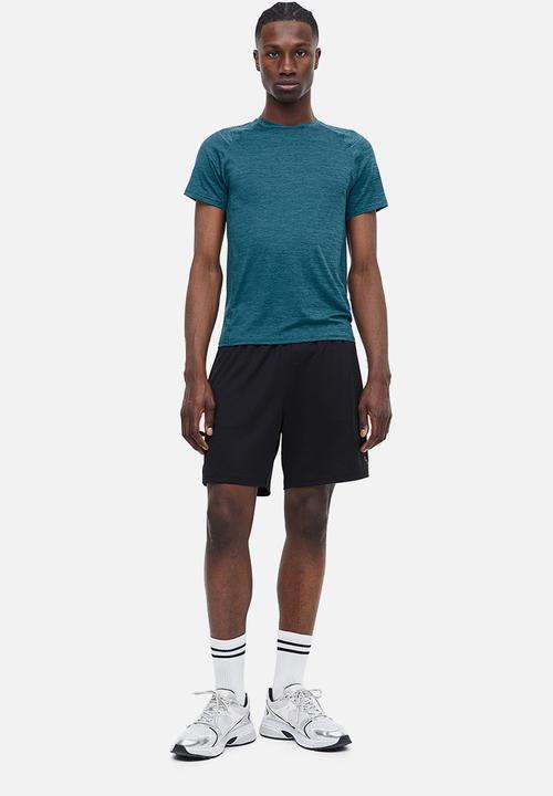 H&M - Drymove™ sports top - dark turquoise marl