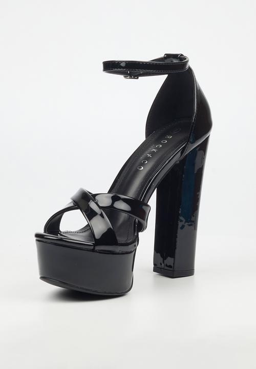 Rock & Co - Monsoon 5 platform heel - black