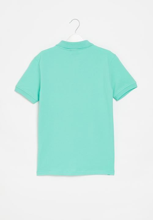 POLO - Boys austin short sleeve golfer - turquoise