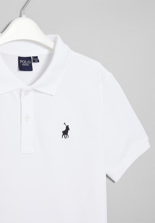 POLO - Boys austin short sleeve golfer - white