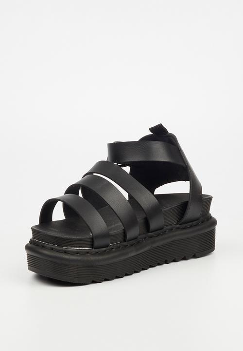 Rock & Co - Rouge 4 flatform - black