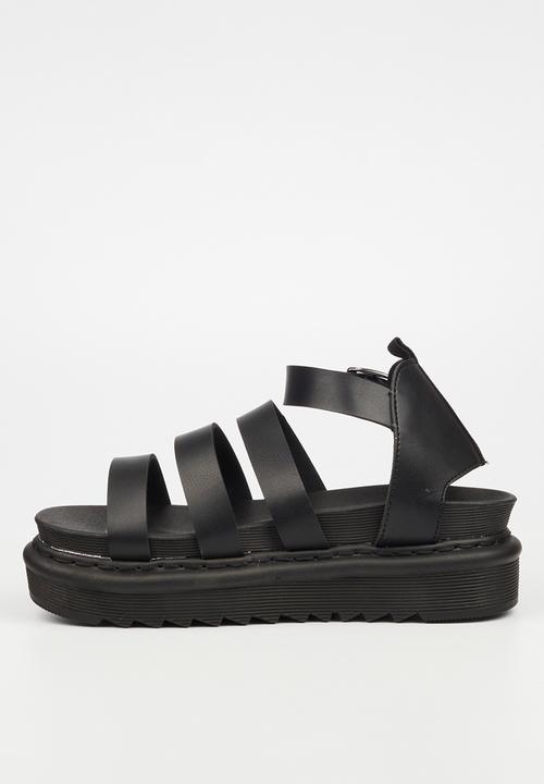Rock & Co - Rouge 4 flatform - black