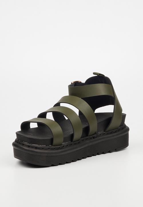 Rock & Co - Rouge 4 flatform - olive