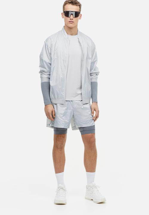 H&M - Drymove™ sports top - light grey