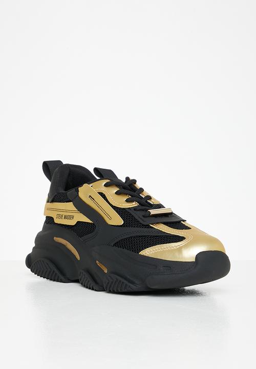 Steve Madden - Possession-e sneaker - black & gold