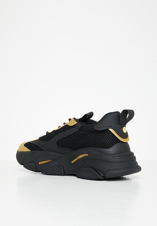 Steve Madden - Possession-e sneaker - black & gold