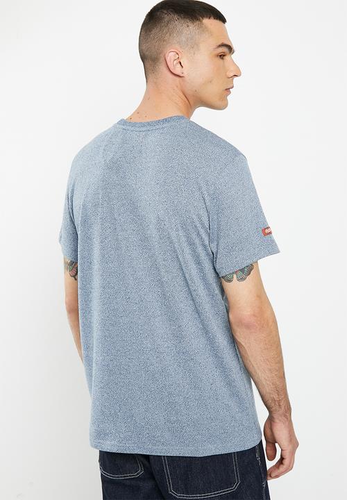 Superdry. - Vintage core logo classic tee - vintage denim grit