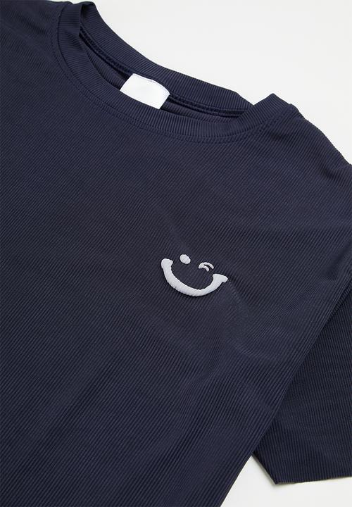 Pop Candy - Boys short sleeve pj set - navy