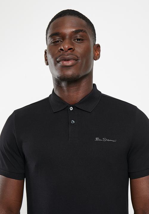Ben Sherman - Ben polo short sleeve - black