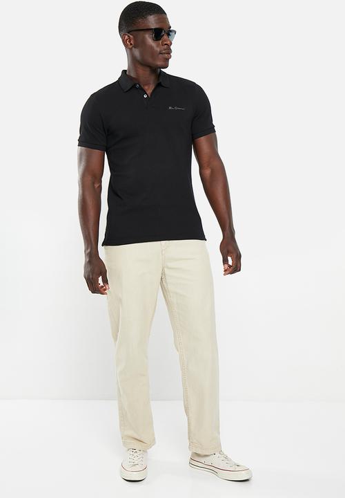 Ben Sherman - Ben polo short sleeve - black