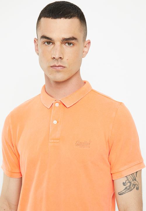 Superdry. - Vint destroy polo - jaffa