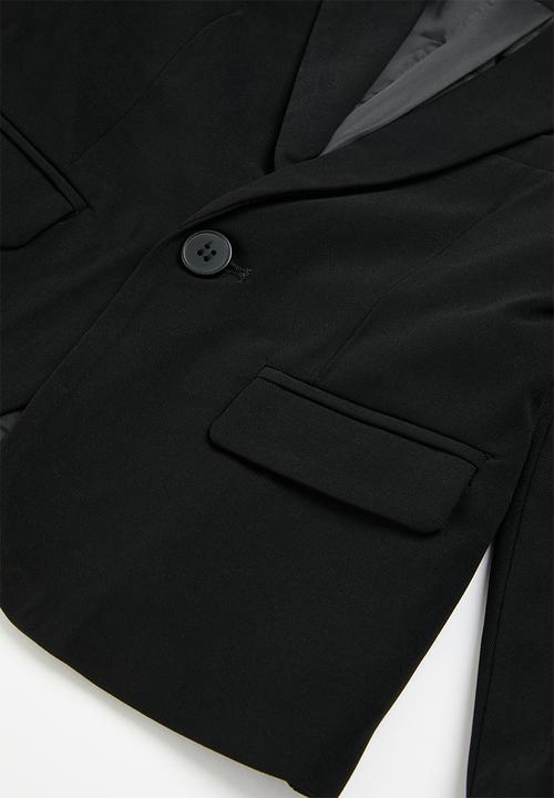 Pop Candy - Boys 2 piece suit - black